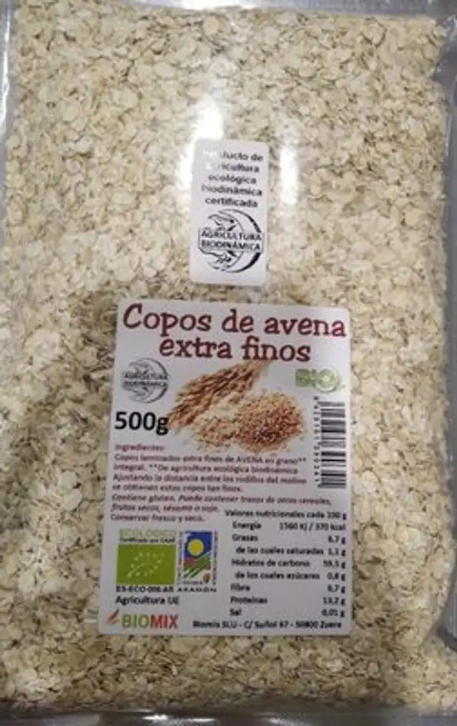 Copos de avena extra finod