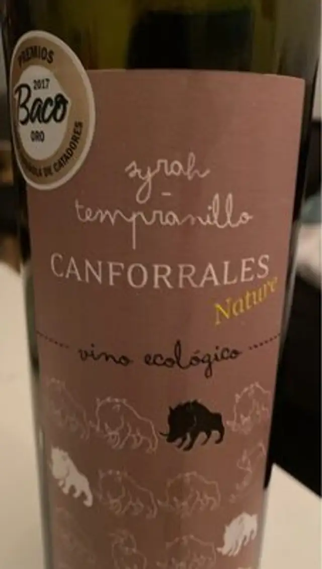 Syrah tempranillo canforrales Nature