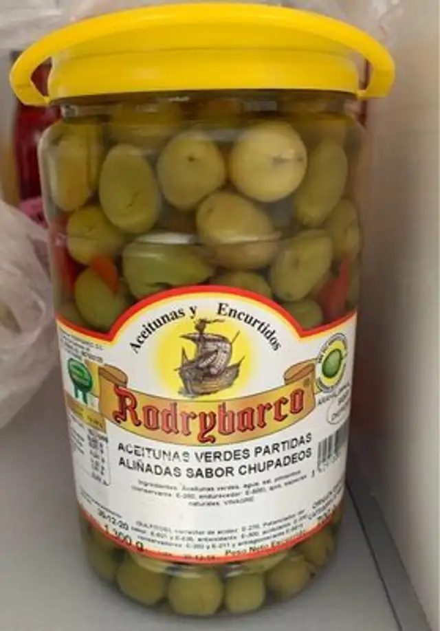 Aceitunas con sabor chupadeos