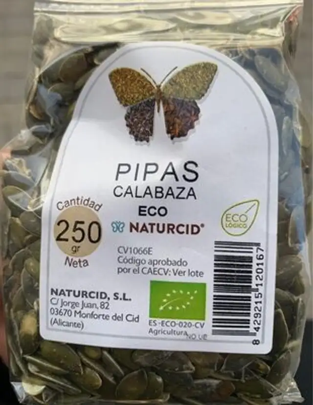 Pipas de calabaza eco