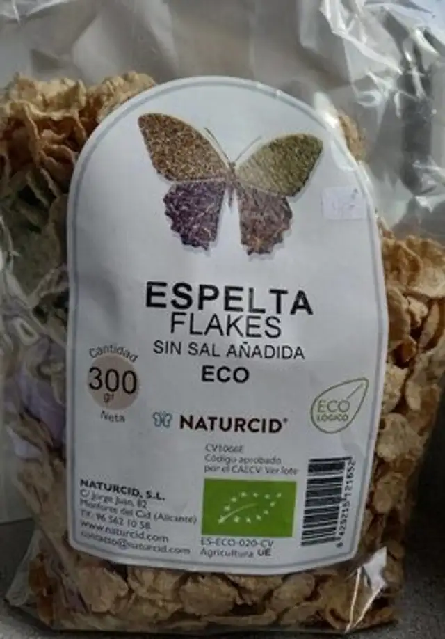 ESPELTA FLAKES SIN SAL