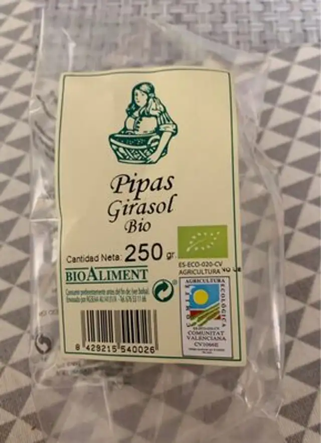 Pipas girasol bio