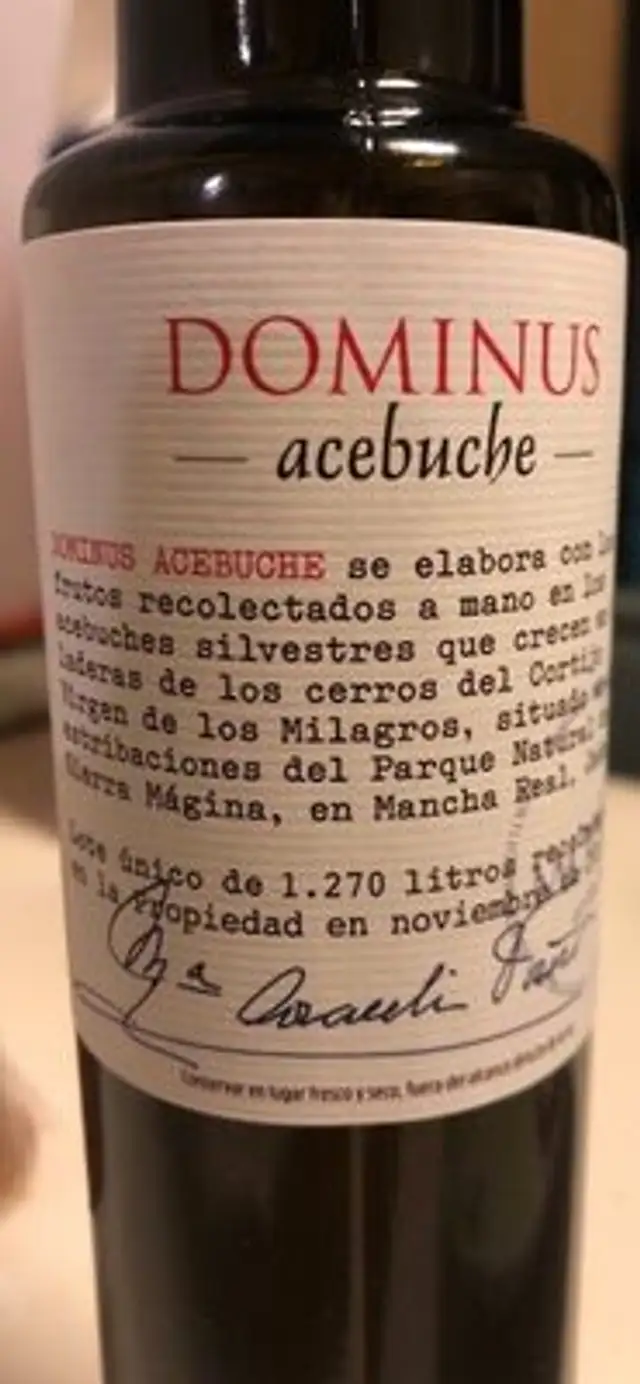 Aceite acebuche