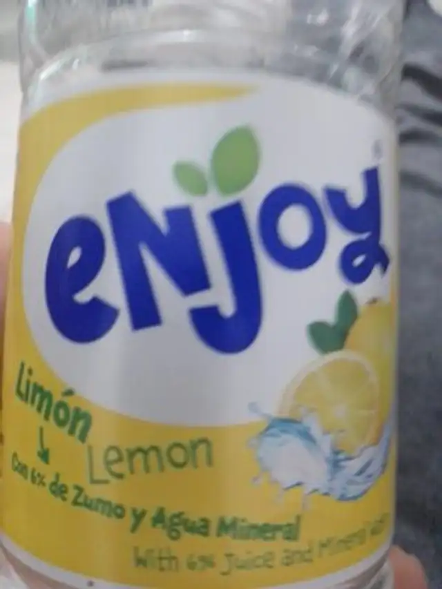 Enjoy ingredients label