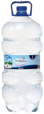 Agua mineral front packaging