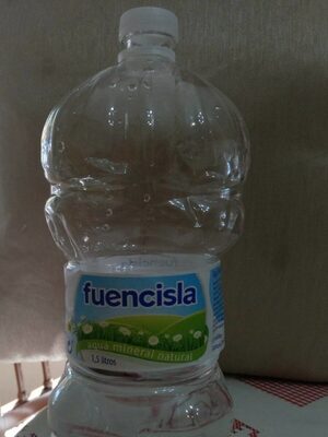 Fuencisla agua mineral natural