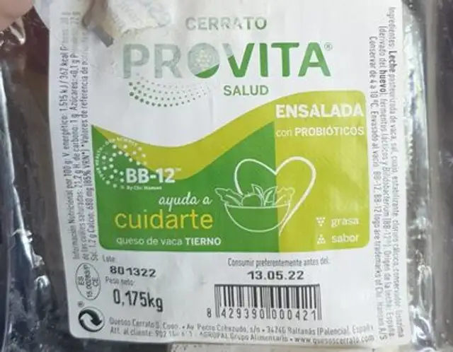 Queso ensaladas