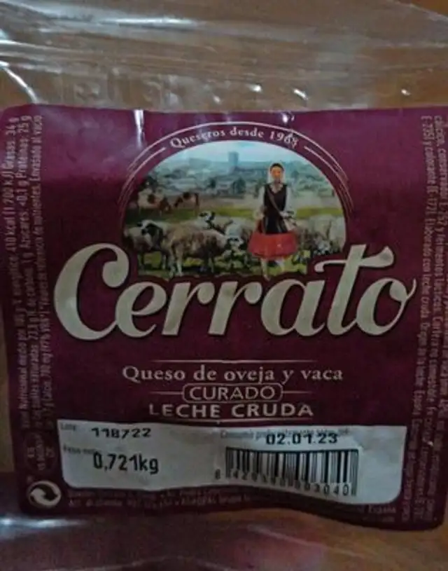 Queso de oveja y vaca curado