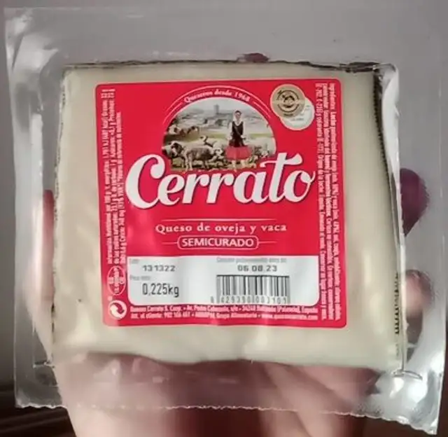 Queso de oveja y vaca semicurado