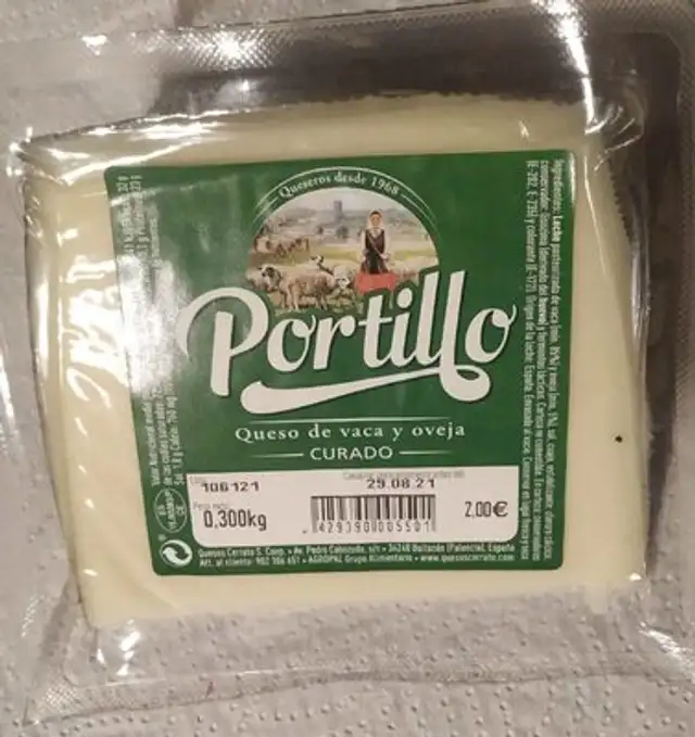 Queso de vaca y oveja