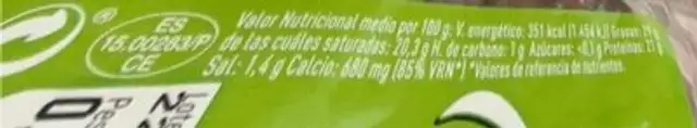 Queso Vaca y oveja tierno nutrition facts table