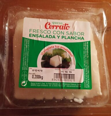 Queso fresco con sabor