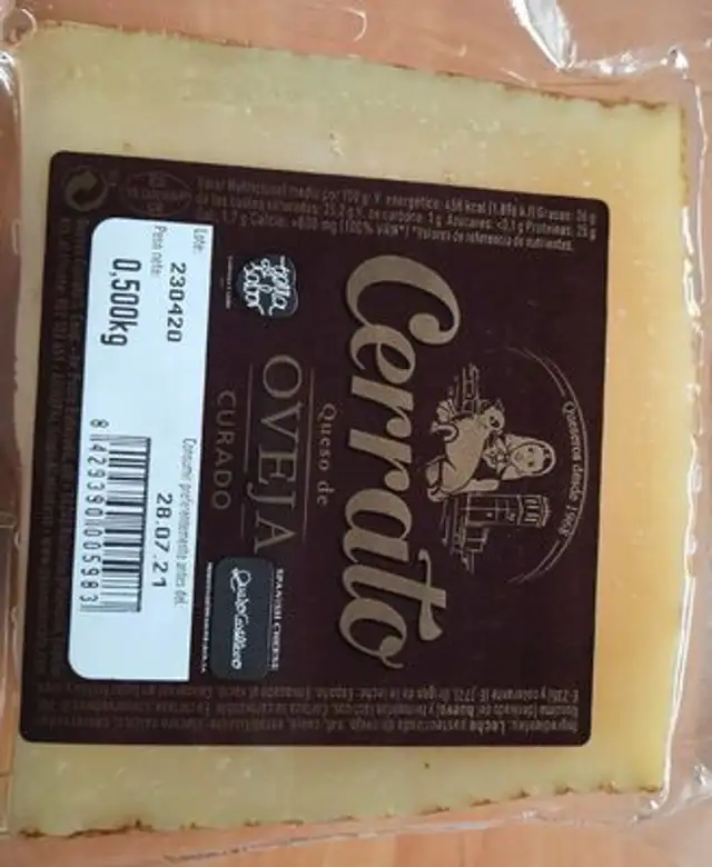 Queso de oveja curado