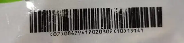 Almendras nutrition facts table