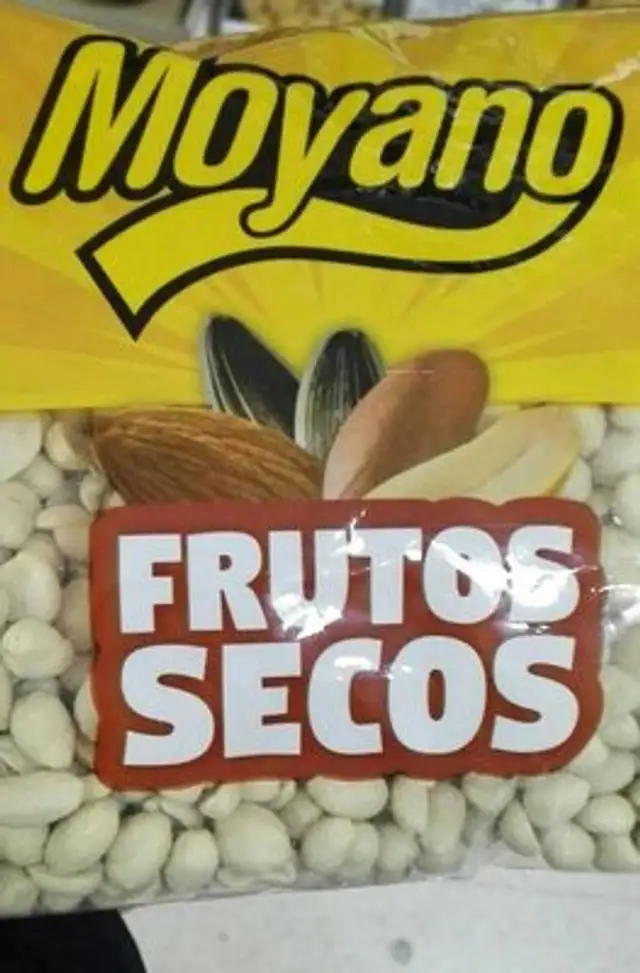 Cacahuetes pelados crudos