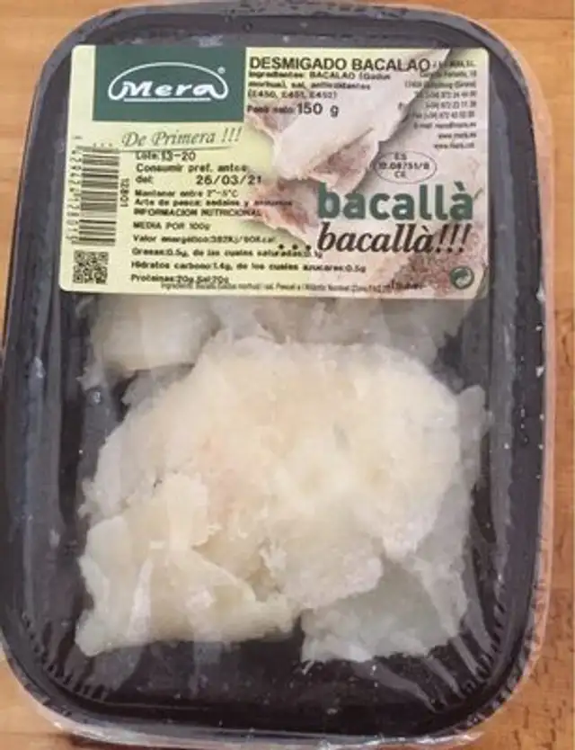 Bacallà desmigado