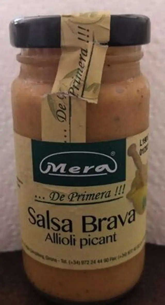 Salsa Brava allioli picant