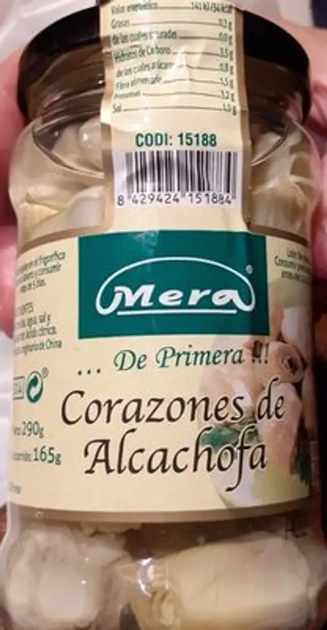 Corazones de alcachofa
