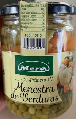 Menestra de verduras