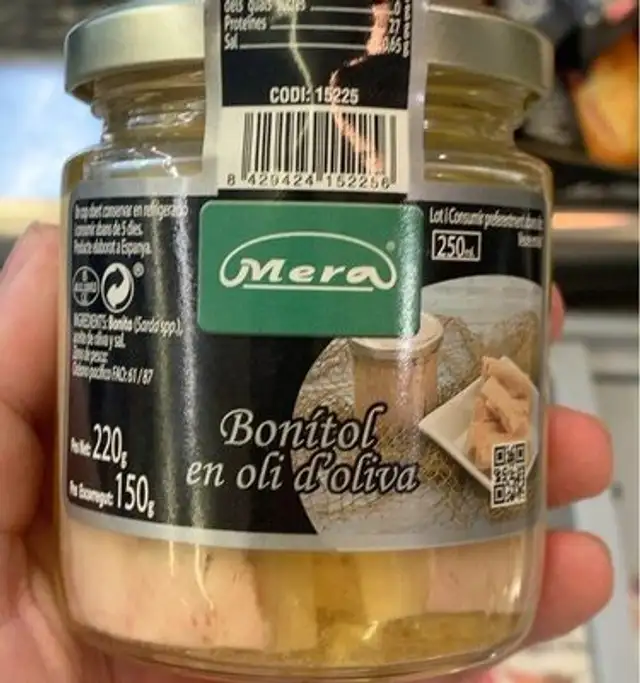 Bonítol en oli d’oliva