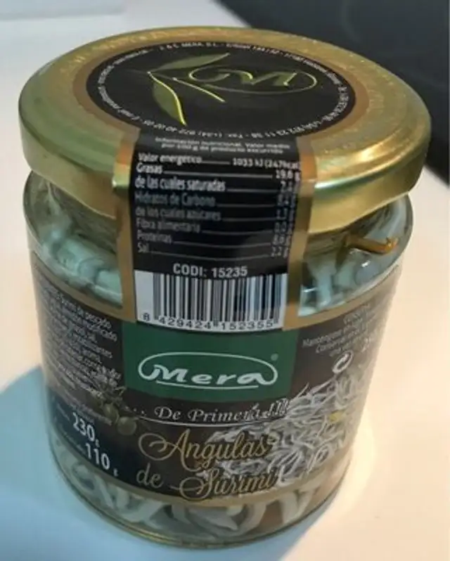 Angulas de Surimi