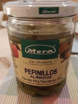 Pepinillos aliñados