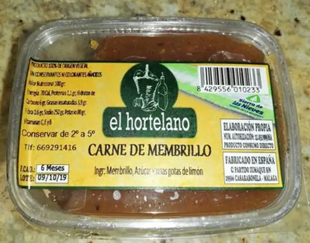 Carne de membrillo