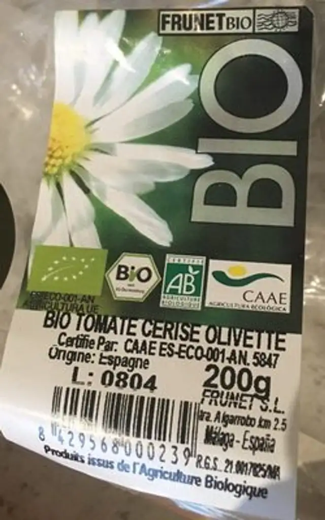Bio tomates cerise olivette