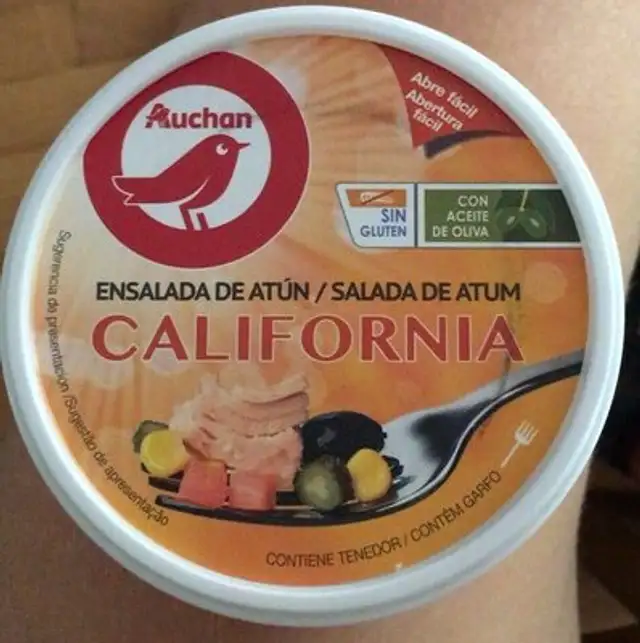 Ensalada CALIFORNIA front packaging