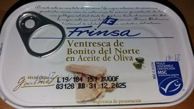 Ventresca de bonito en aceite de oliva