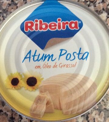 Atum posta em óleo de girassol