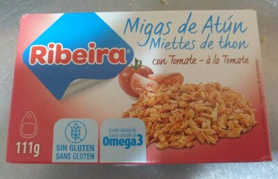 Migas de atún