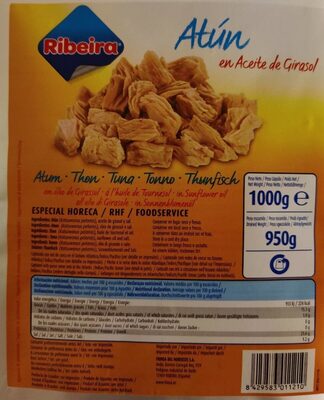 Atún en aceite de girasol