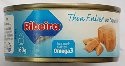 Thon listao Entier au Naturel