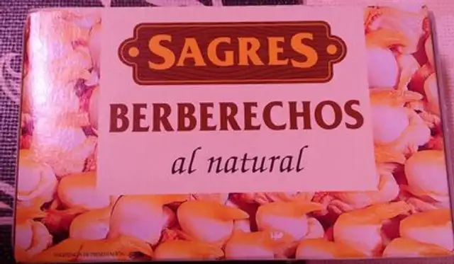 Berberechos al natural