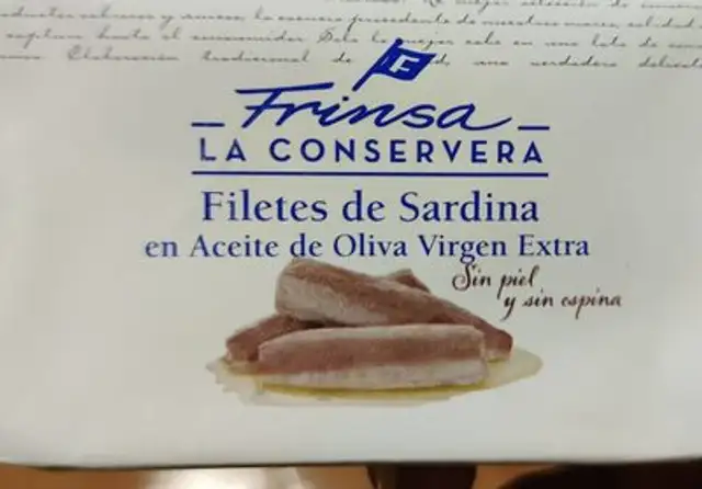 Filetes de sardina