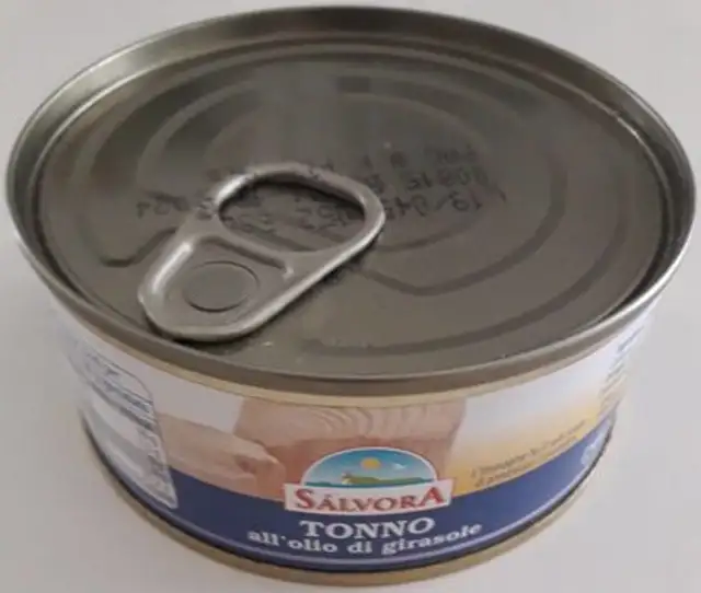 Tonno all'olio di girasole