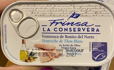 Ventresca de Bonito del Norte front packaging