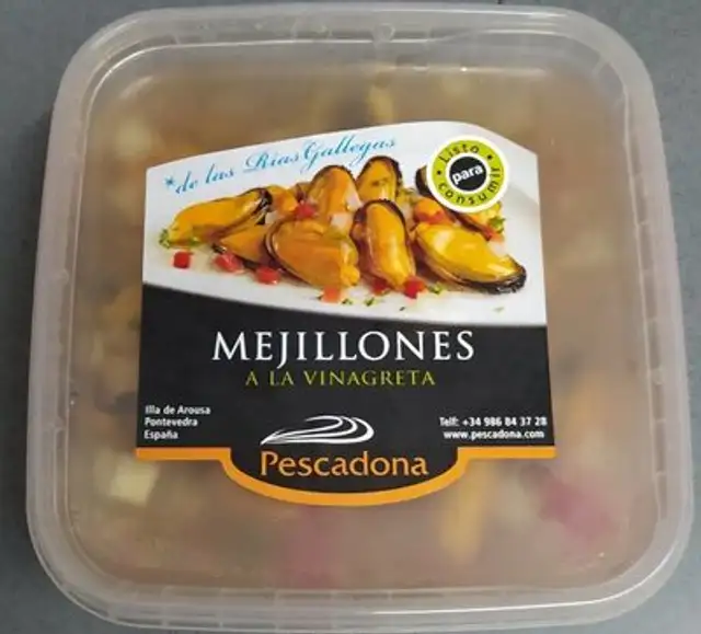 Mejillones a la vinagreta