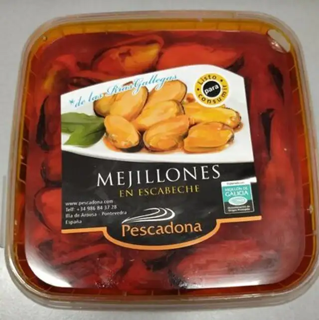 Mejillones en escabeche