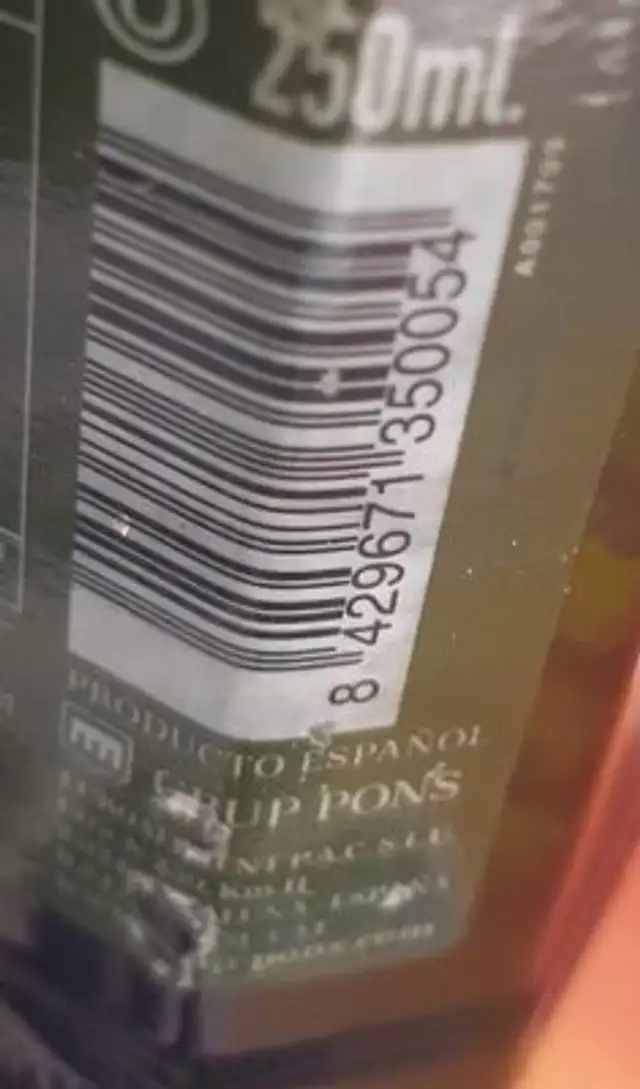 Aceite de oliva nutrition facts table