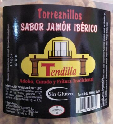 Torreznillos sabor jamón ibérico