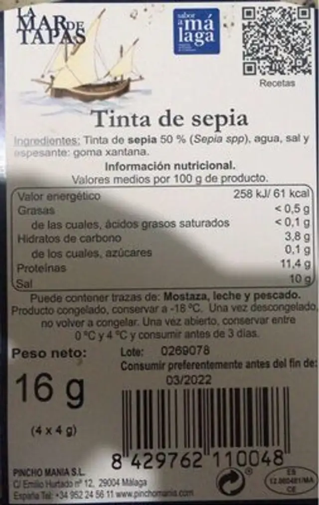 Tinta de Sepia