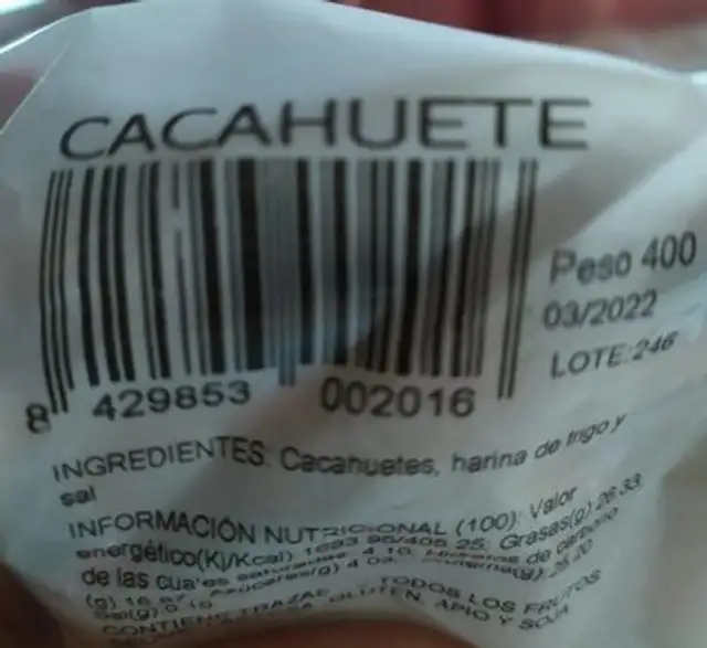 Cacahuete