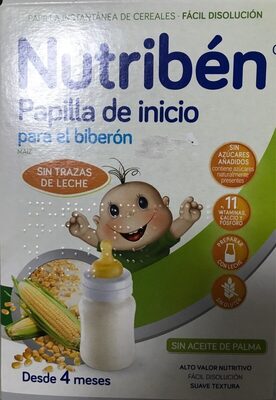 Papilla de inicio para el biberón