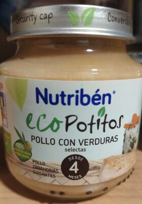 Pollo con verduras eco potitos