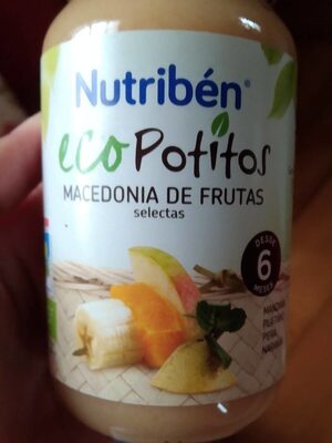 Ecopotitos nutriben macedonia frutas