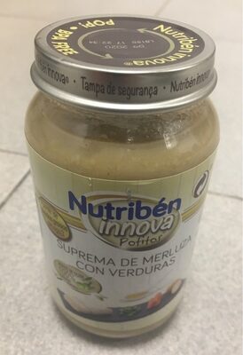 Suprema de merluza con verduras