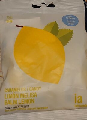 Caramelos limón y melisa