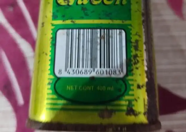 Olive Oil ingredients label